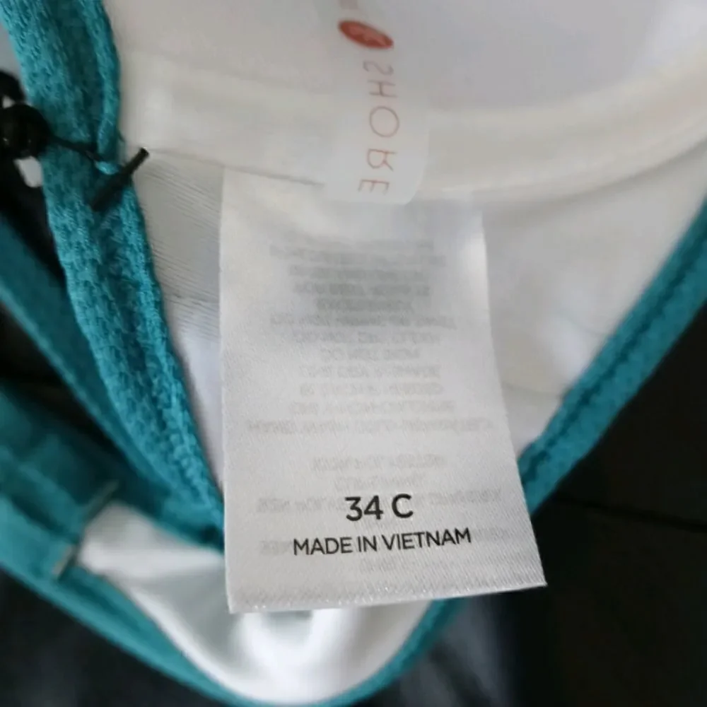 Shade & Shore Teal Bikini Swim Top